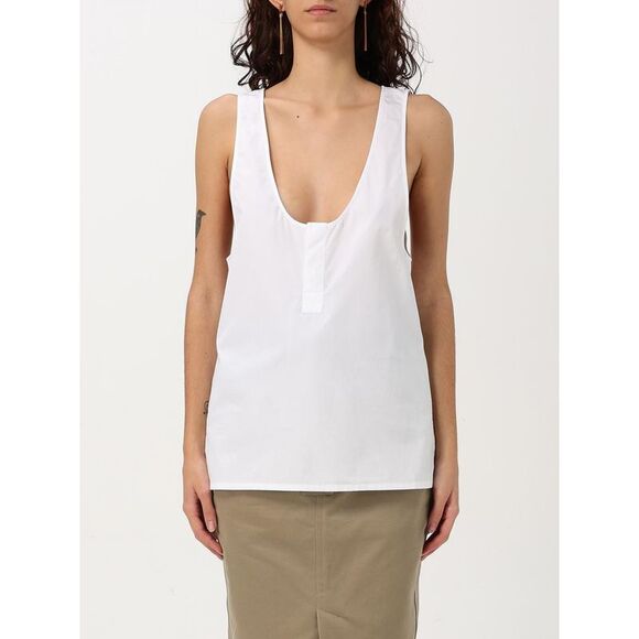 Saint Laurent Top Woman White